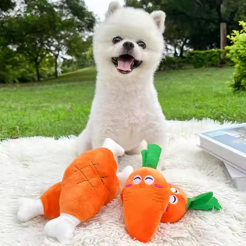 Large Plush Dog Toys With Squeakers